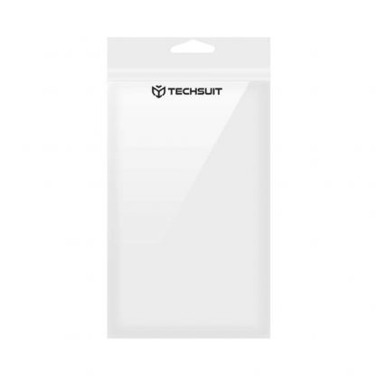 Хибриден удароустойчив кейс с пръстен против изпускане за Samsung Galaxy Z Fold8 Ultra - Techsuit Glinth Hybrid Case (черен-прозрачен) 7