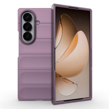 Удароустойчив поликарбонатов кейс за Samsung Galaxy Z Fold8 Ultra - Techsuit Magic Shield Hard Case (лилав) 4