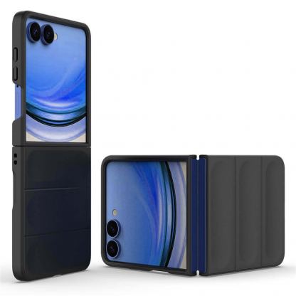 Удароустойчив поликарбонатов кейс за Samsung Galaxy Z Flip8 - Techsuit Magic Shield Hard Case (черен) 2