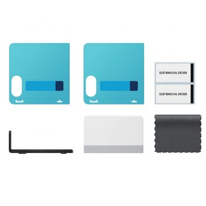 Оригинално матирано защитно покритие за външния дисплей на Samsung Galaxy Z Flip8 - Samsung Anti-Reflecting Screen Protector EF-UF776CTE (2 броя) 2