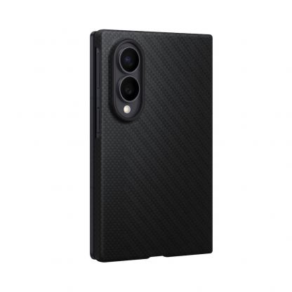 Оригинален кевларен кейс с Qi2 за Samsung Galaxy Z Fold8 - Samsung Carbon Magnet Case EF-KF971SBE (черен) 2