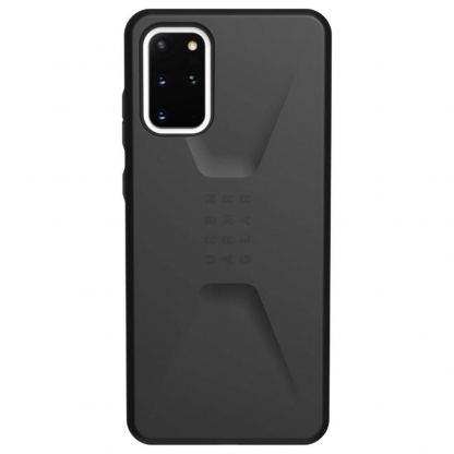 Urban Armor Gear Civilian - удароустойчив хибриден кейс за Samsung Galaxy S20 Plus (черен) 4
