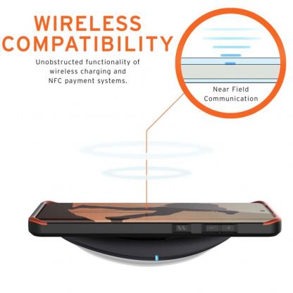 Urban Armor Gear Civilian - удароустойчив хибриден кейс за Samsung Galaxy S20 Plus (черен) 6