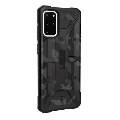 Urban Armor Gear Pathfinder SE Camo - удароустойчив хибриден кейс за Samsung Galaxy S20 Plus (тъмносив камуфлаж) 2