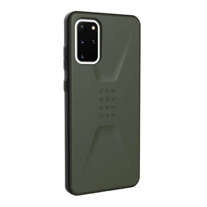 Urban Armor Gear Civilian - удароустойчив хибриден кейс за Samsung Galaxy S20 Plus (зелен) 2