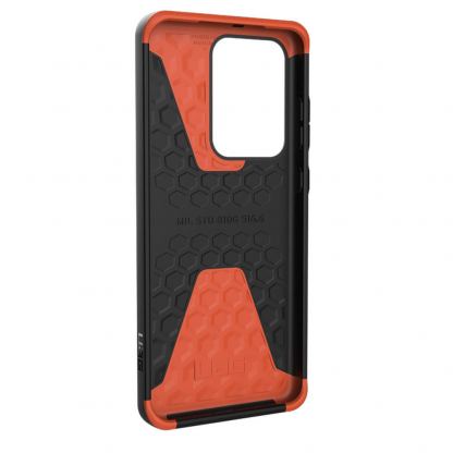 Urban Armor Gear Civilian - удароустойчив хибриден кейс за Samsung Galaxy S20 Ultra (черен) 4