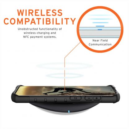 Urban Armor Gear Pathfinder - удароустойчив хибриден кейс за Samsung Galaxy S20 (черен) 9