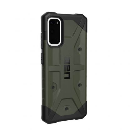 Urban Armor Gear Pathfinder - удароустойчив хибриден кейс за Samsung Galaxy S20 (зелен) 2