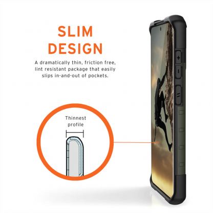 Urban Armor Gear Pathfinder - удароустойчив хибриден кейс за Samsung Galaxy S20 (зелен) 8