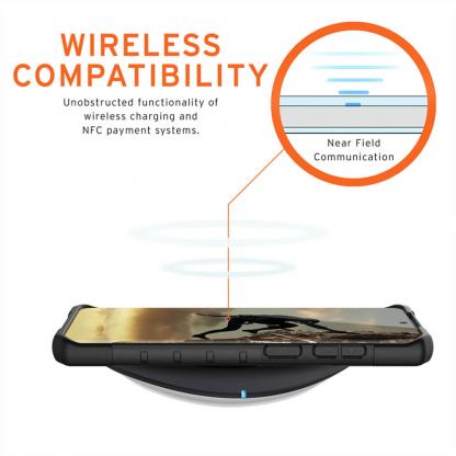 Urban Armor Gear Pathfinder - удароустойчив хибриден кейс за Samsung Galaxy S20 Plus (черен) 8