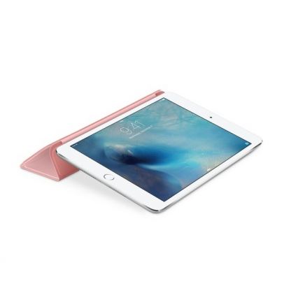 Apple Smart Cover - оригинално полиуретаново покритие за iPad mini 4 (розов) 3