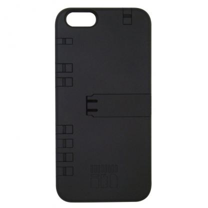 IN1 Multi Tool Case - хибриден мултифункционален кейс с инструменти за iPhone 6, iPhone 6S (черен) 3