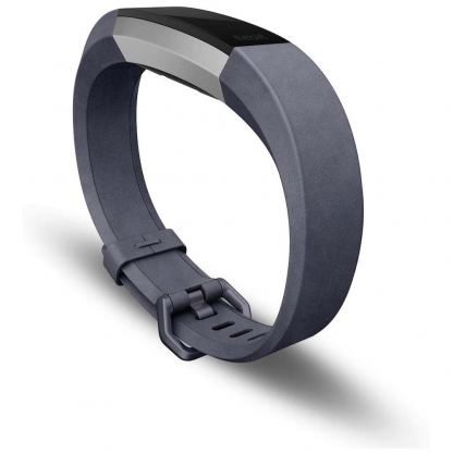 Fitbit Alta HR Accessory Band Leather - кожена (естествена) каишка за Fitbit Alta HR (Small Size) (тъмносин) 3