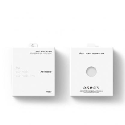 Elago AirPods Pro EarHooks - силиконови кукички за Apple AirPods Pro (бял) 8