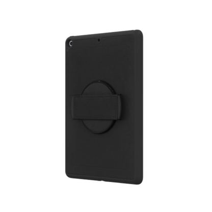Griffin Survivor Airstrap 360 - силиконов калъф с дръжка за ръка за iPad 7 (2019) (черен) 5