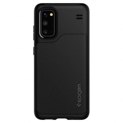 Spigen Hybrid NX Case - хибриден кейс с висока степен на защита за Samsung Galaxy S20 (черен) 2