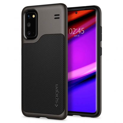 Spigen Hybrid NX Case - хибриден кейс с висока степен на защита за Samsung Galaxy S20 (черен) 8