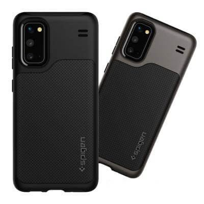 Spigen Hybrid NX Case - хибриден кейс с висока степен на защита за Samsung Galaxy S20 (черен) 9