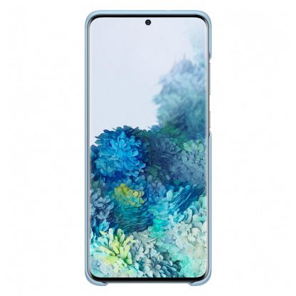 Samsung LED Cover EF-KG985CL - оригинален заден кейс, през който виждате информация от Samsung Galaxy S20 Plus (светлосин) 3