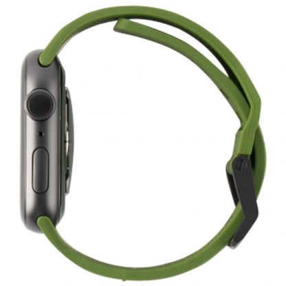 Urban Armor Gear Scout Strap - изключително здрава силиконова каишка за Apple Watch 42мм, 44мм (зелен) 4