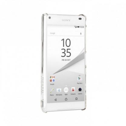 CaseMate Barely There - поликарбонатов кейс за Sony Xperia Z5 Compact (прозрачен) 2
