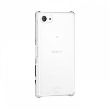 CaseMate Barely There - поликарбонатов кейс за Sony Xperia Z5 Compact (прозрачен) 3