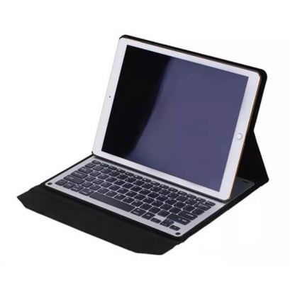 Smart Keyboard Stand Case - полиуретанов калъф, клавиатура и поставка за iPad Pro (бял-сребрист) 3