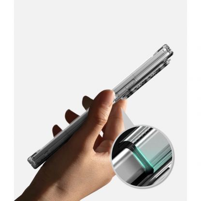 Хибриден удароустойчив кейс за Samsung Galaxy Z Fold8 Ultra - Ringke Fusion Case (прозрачен) 7
