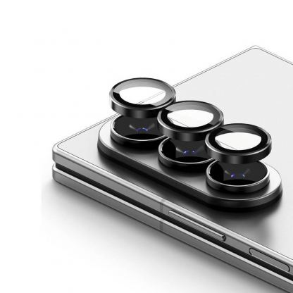Комплект 2 броя предпазни стъклени лещи за камерата на Samsung Galaxy Z Fold8 Ultra,  Galaxy Z Fold7 - Ringke Camera Lens Glass (черен) 2