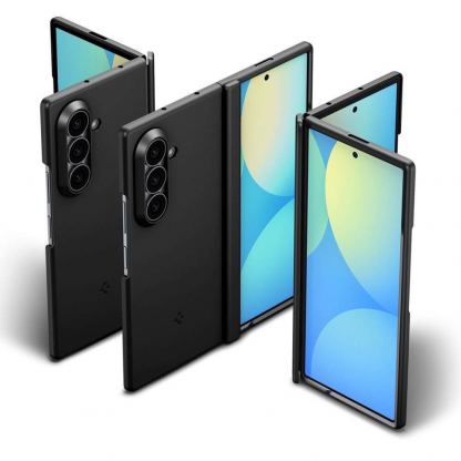 Качествен тънък матиран кейс с Qi2 за Samsung Galaxy Z Fold8 Ultra - Spigen MagFit Qi2 Air Fit Pro Case (черен) 6