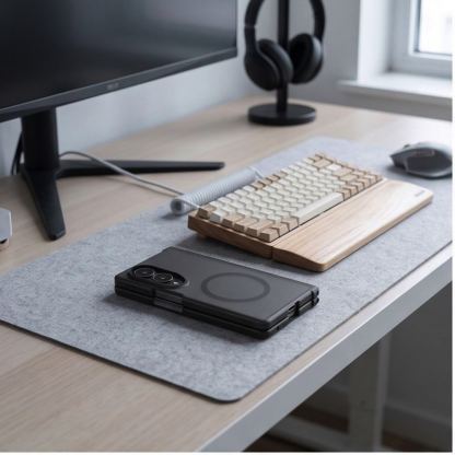 Хибриден удароустойчив кейс с MagSafe за Samsung Galaxy Z Fold7, Galaxy Z Fold8 Ultra - Tech-Protect MagMat MagSafe Case (черен-мат) 4