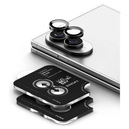 Комплект 2 броя предпазни стъклени лещи за камерата на Samsung Galaxy Z Fold8 - Ringke Camera Lens Glass (черен) 3