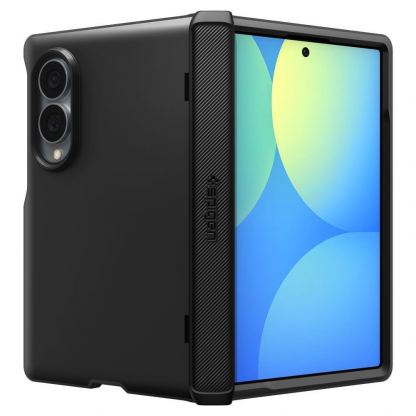 Хибриден кейс с най-висока степен на защита с Qi2 за Samsung Galaxy Z Fold8 - Spigen MagFit Qi2 Slim Armor Pro Case (черен) 2