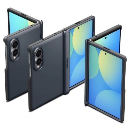 Хибриден кейс с най-висока степен на защита с Qi2 за Samsung Galaxy Z Fold8 - Spigen MagFit Qi2 Slim Armor Pro Case (metal slate) 4