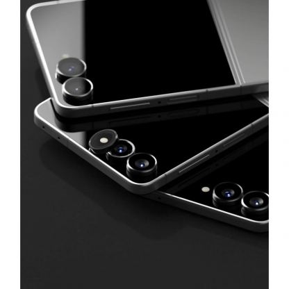 Комплект 2 броя предпазни стъклени лещи за камерата на Samsung Galaxy Z Flip8 - Ringke Camera Lens Glass 2 Pack (черен) 6