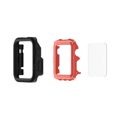 Griffin Survivor Watch Case - хибриден кейс с най-висока степен на защита за Apple Watch 38 mm (розов) 3