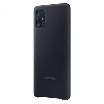 Samsung Silicone Cover EF-PA515TBEGEU - оригинален силиконов кейс за Samsung Galaxy A51 (черен) 2