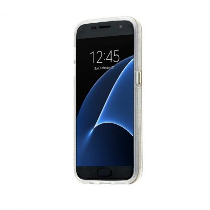 CaseMate Tough Naked Sheer Glam Case - кейс с висока защита за Samsung Galaxy S7 Edge (златист) 2