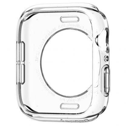 Spigen Liquid Crystal Case - качествен силиконов (TPU) кейс за Apple Watch Series 5/4 (40mm) (прозрачен) 2