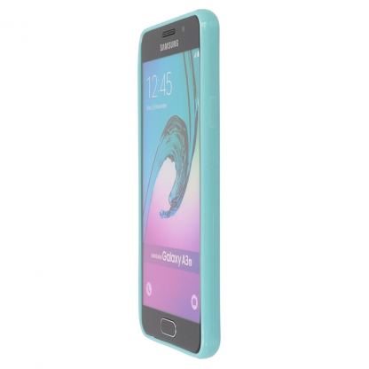 Jelly Case - силиконов (TPU) калъф за Samsung Galaxy A3 (2016) (син) 3