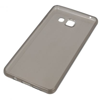 Ultra-Slim Case - тънък силиконов (TPU) калъф (0.3 mm) за Samsung Galaxy A5 (2016) (черен-прозрачен) 2