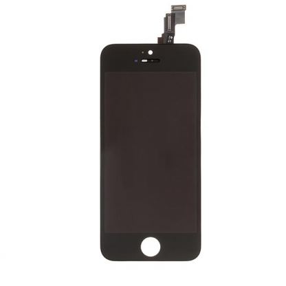 OEM iPhone 5S Display Unit - оригинален резервен дисплей за iPhone 5S (пълен комплект) - черен 2