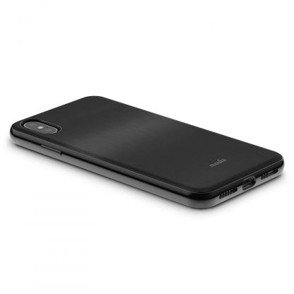 Moshi iGlaze - хибриден удароустойчив кейс за iPhone XS Max (черен) 4