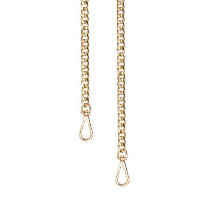 Moshi Vegan Leather Chain Strap - презрамка за чанта от веган кожа с метални елементи (кафяв) 2