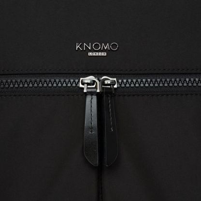 Knomo Copenhagen Ultra Lightweight Briefcase - луксозна чанта за преносими компютри до 15 инча (черен) 5