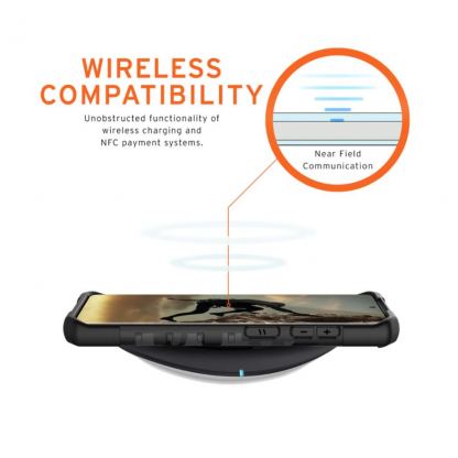 Urban Armor Gear Pathfinder Camo - удароустойчив хибриден кейс за Samsung Galaxy S20 (тъмносив) 2
