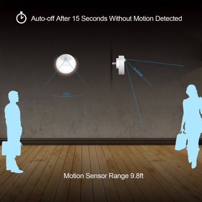 TeckNet LED07 Motion Sensor LED Night Light - сензор за движение и LED нощна светлина  7