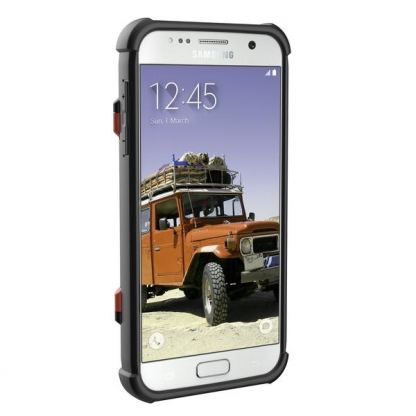 Urban Armor Gear Scout Card - удароустойчив хибриден кейс с отделение за кр.карти за Samsung Galaxy S7 (оранжев) 6