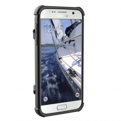 Urban Armor Gear Scout Card - удароустойчив хибриден кейс с отделение за кр.карти за Samsung Galaxy S7 (бял) 6
