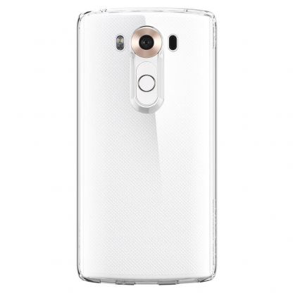 Spigen Ultra Hybrid Case - хибриден кейс с висока степен на защита за LG V10 (прозрачен) 5